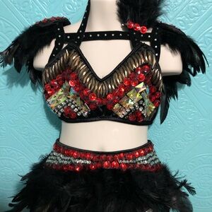 Glamour Brand dance costume size CL